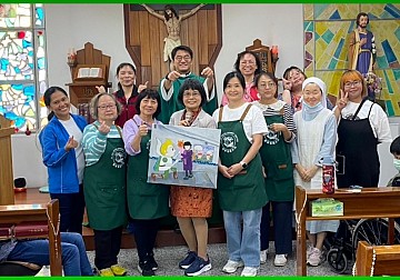 선교지 대만. 사랑의 집 장애인복지센터에서 선교하고 계시는 박 마누엘라수녀님