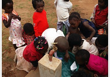 아프리카 모잠비크 어린이들