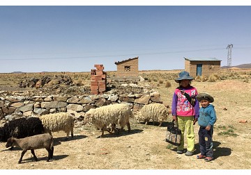 아기 예수님이 찾아 오신 볼리비아 오루로 어린이들이 사는 마을